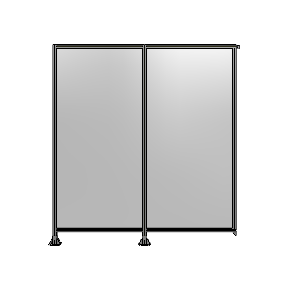 B5-2400-2200-0150-TYPFK GUARDING PANEL 2400MM TALL X 2200MM WIDE 1/4'' POLYCARBONATE