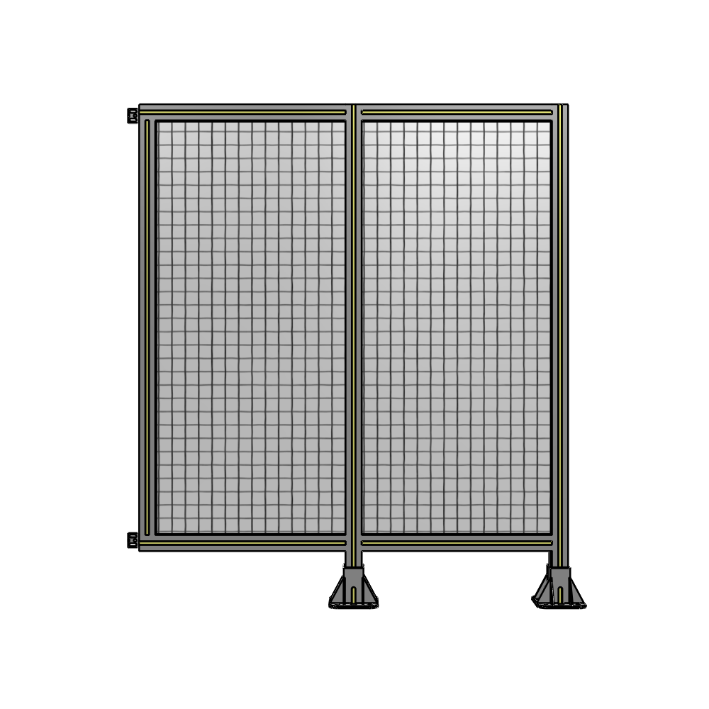B6-1400-1200-0150-HYMFA GUARDING PANEL 1400MM TALL X 1200MM WIDE 1'' MESH