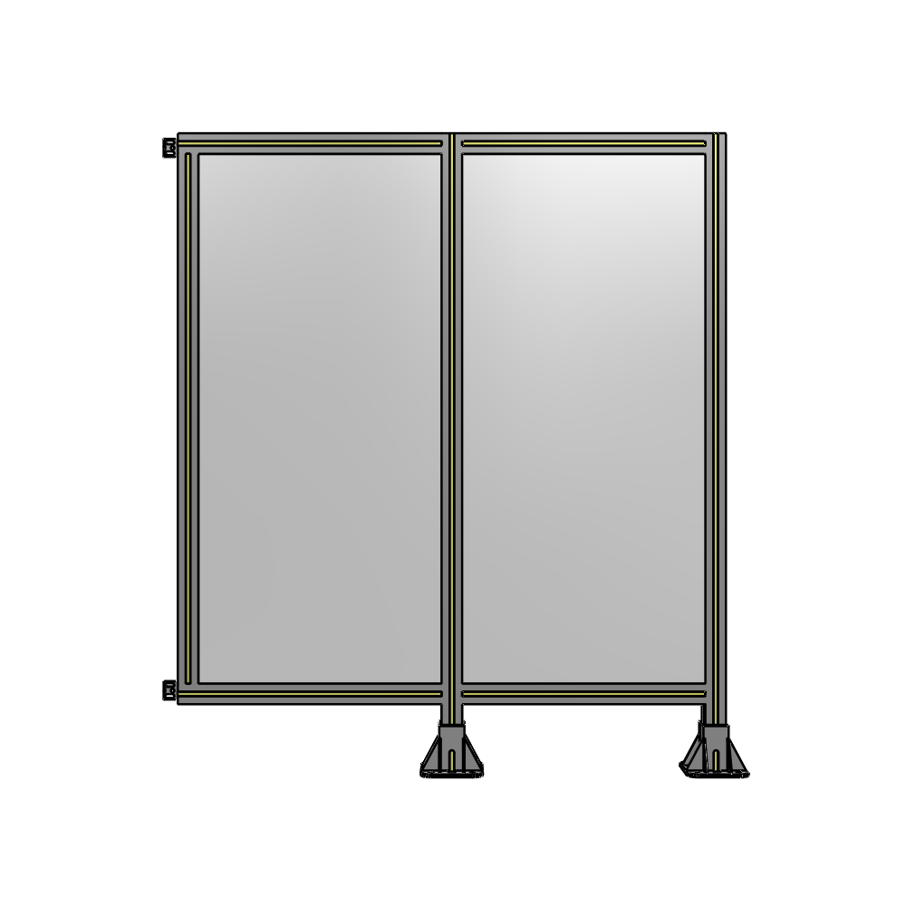 B6-1400-1200-0150-HYPFK GUARDING PANEL 1400MM TALL X 1200MM WIDE 1/4'' POLYCARBONATE