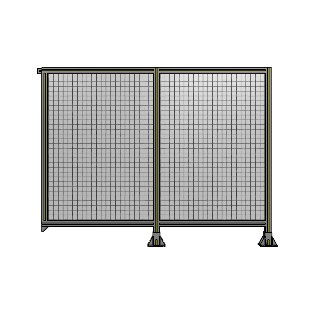B6-1400-1800-0150-TYMFA GUARDING PANEL 1400MM TALL X 1800MM WIDE 1'' MESH