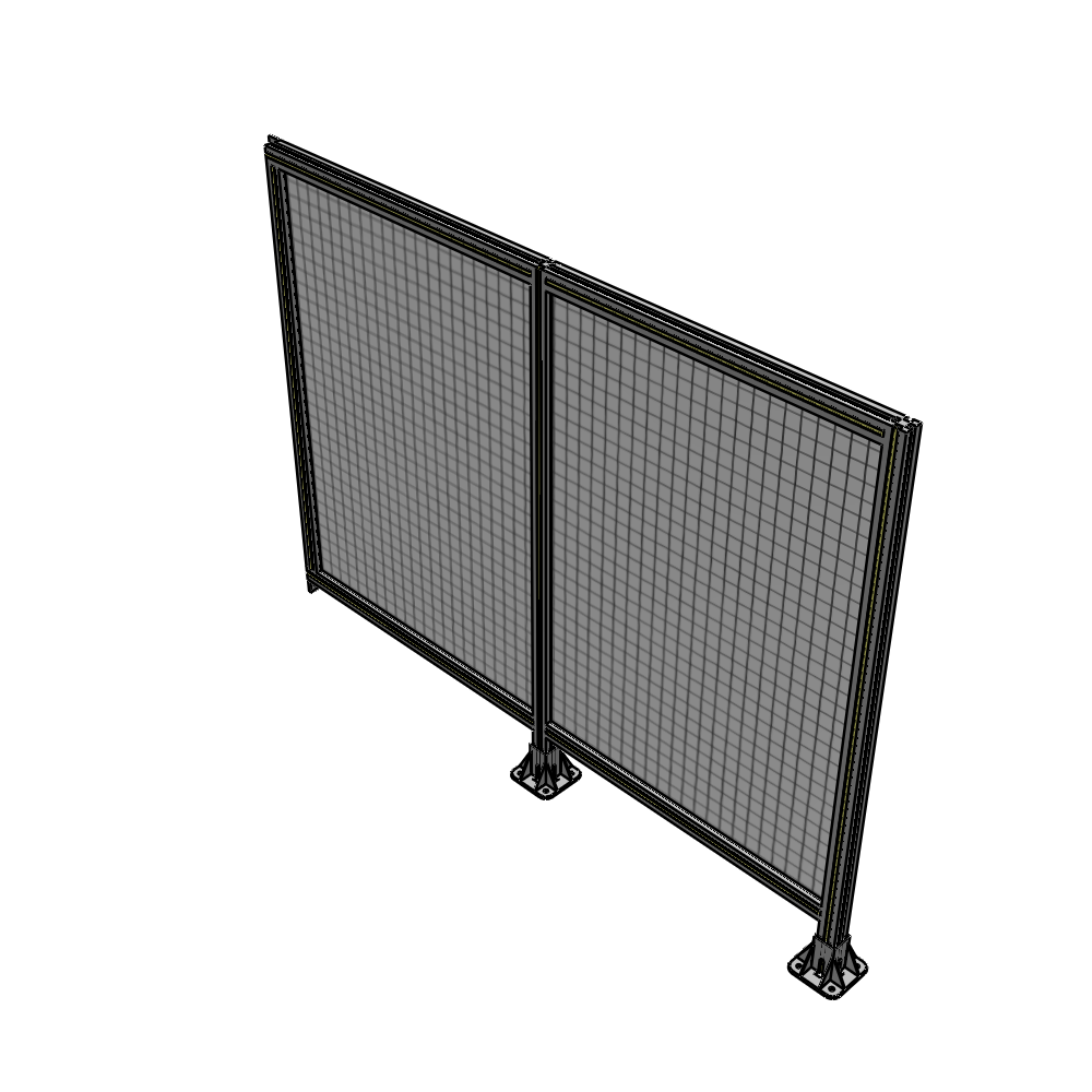B6-1400-1800-0150-TYMFA GUARDING PANEL 1400MM TALL X 1800MM WIDE 1'' MESH