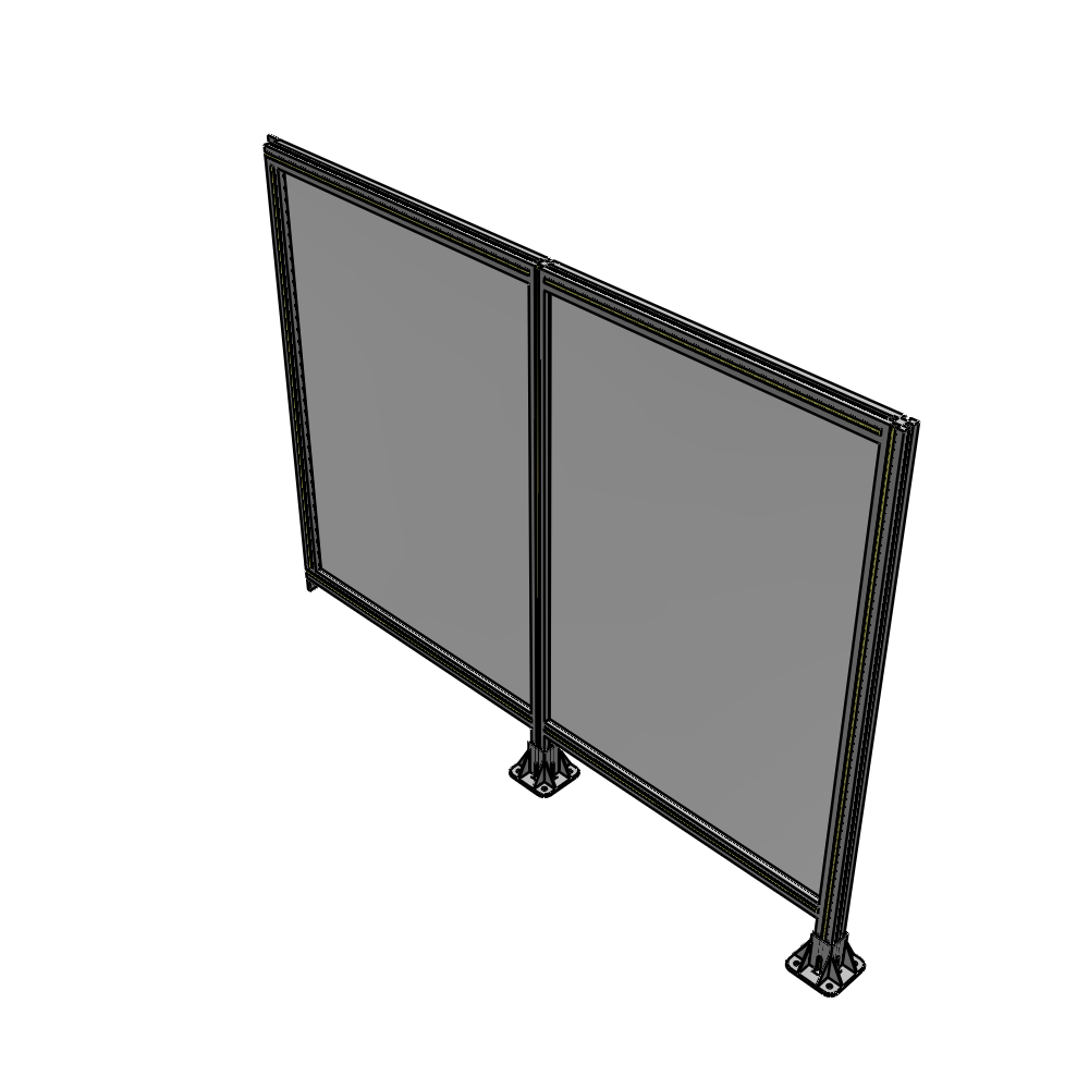 B6-1400-1800-0150-TYPFA GUARDING PANEL 1400MM TALL X 1800MM WIDE 1/4'' POLYCARBONATE