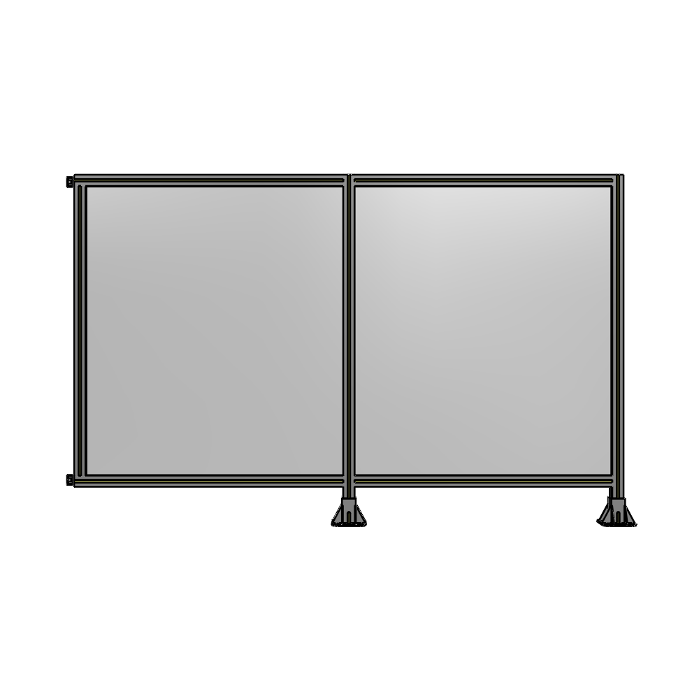 B6-1400-2200-0150-HYPFA GUARDING PANEL 1400MM TALL X 2200MM WIDE 1/4'' POLYCARBONATE