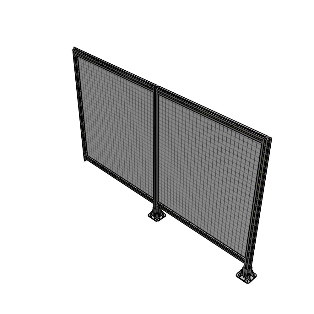 B6-1400-2200-0150-TYMFA GUARDING PANEL 1400MM TALL X 2200MM WIDE 1'' MESH