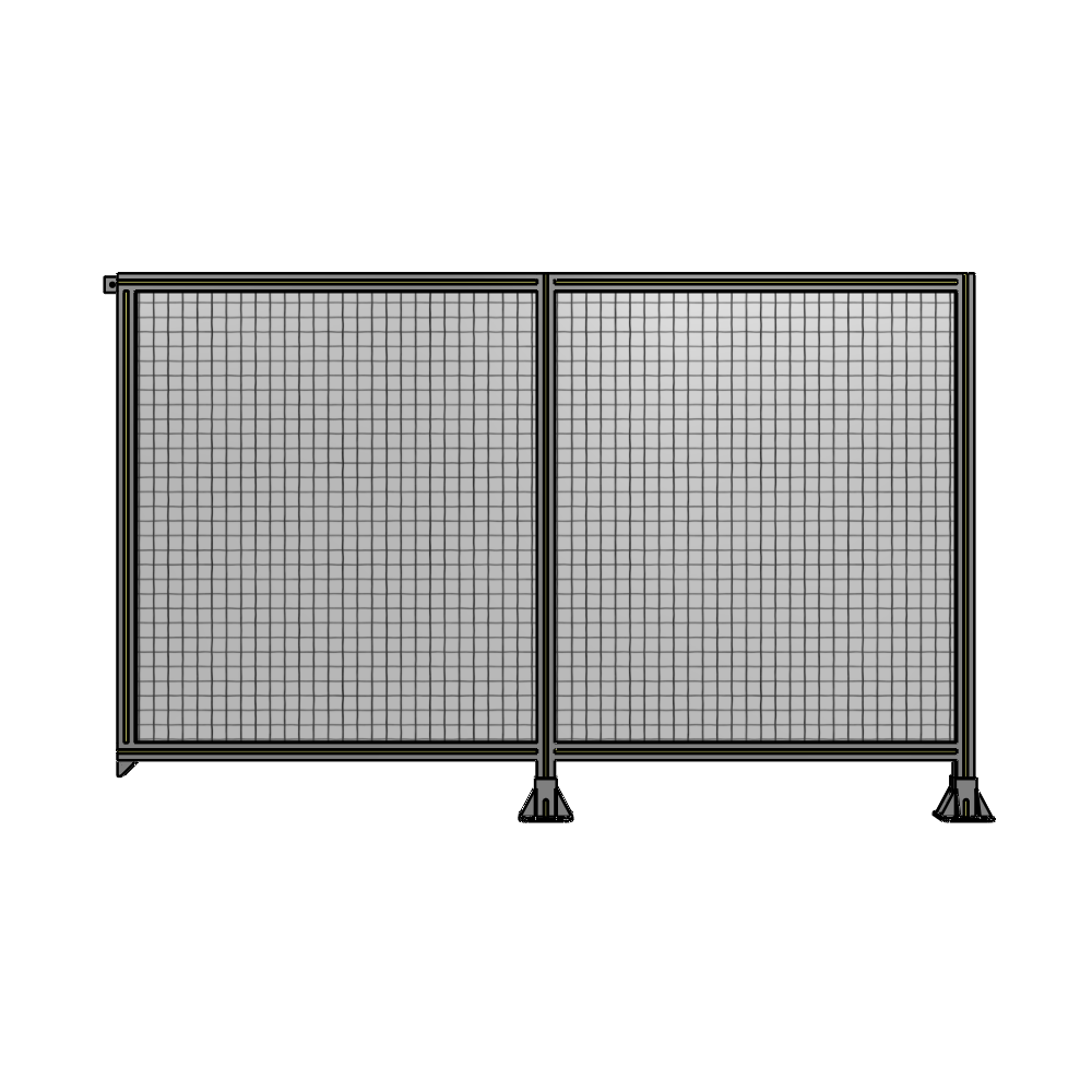 B6-1400-2200-0150-TYMFK GUARDING PANEL 1400MM TALL X 2200MM WIDE 1'' MESH