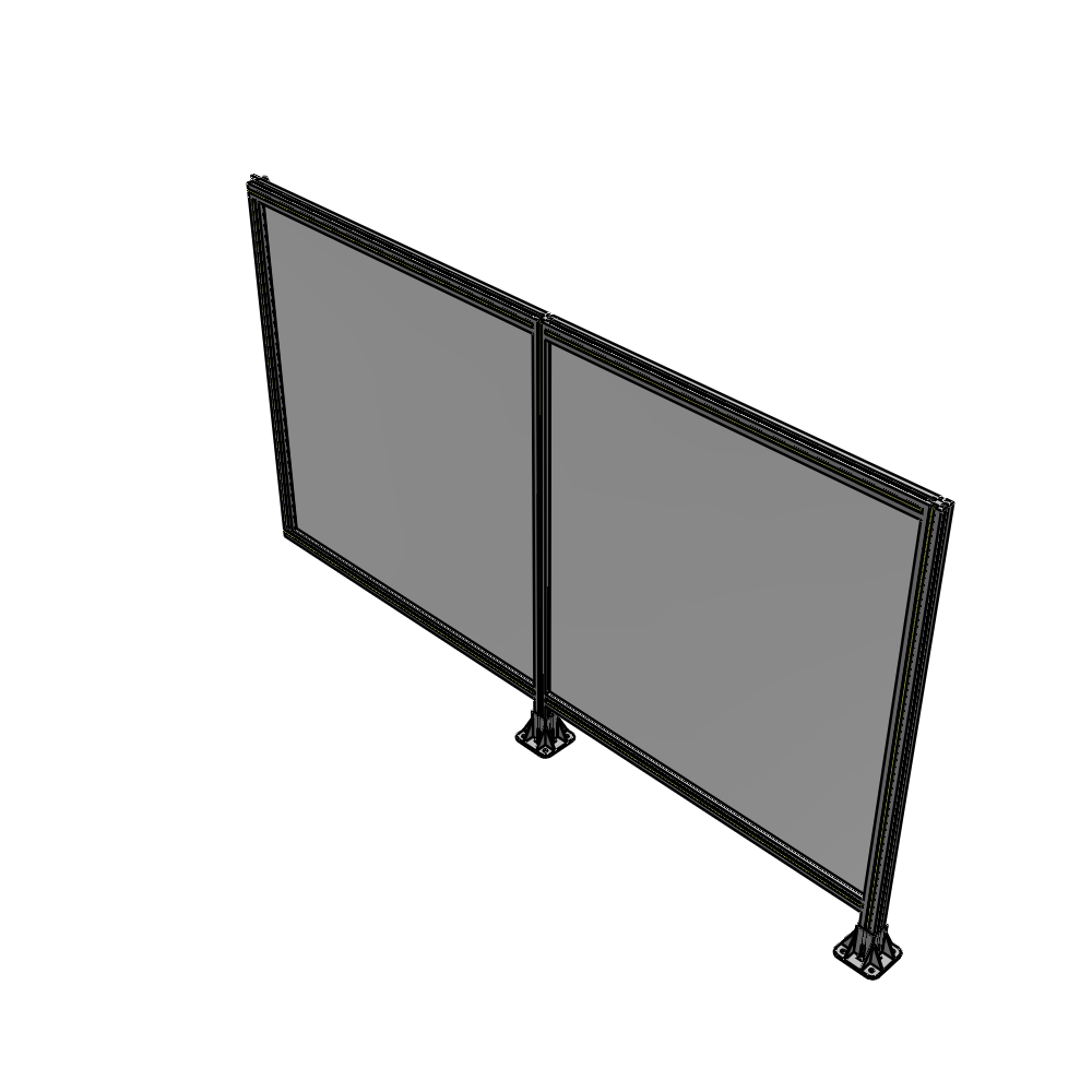 B6-1400-2400-0150-HYPFK GUARDING PANEL 1400MM TALL X 2400MM WIDE 1/4'' POLYCARBONATE