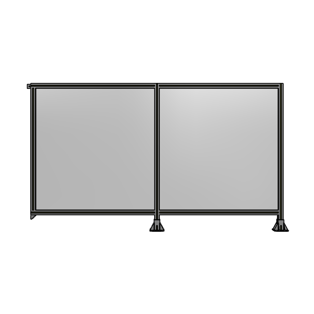 B6-1400-2400-0150-TYPFK GUARDING PANEL 1400MM TALL X 2400MM WIDE 1/4'' POLYCARBONATE