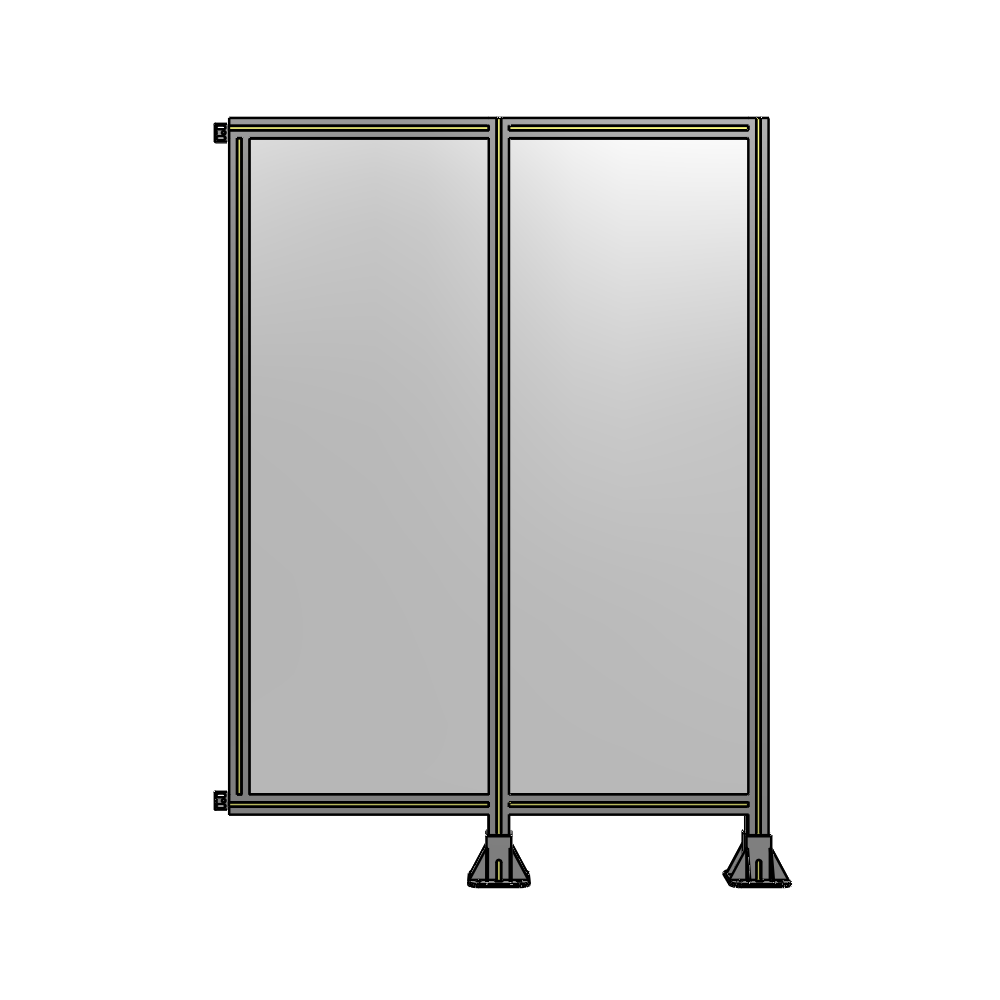 B6-1700-1200-0150-HYPFA GUARDING PANEL 1700MM TALL X 1200MM WIDE 1/4'' POLYCARBONATE