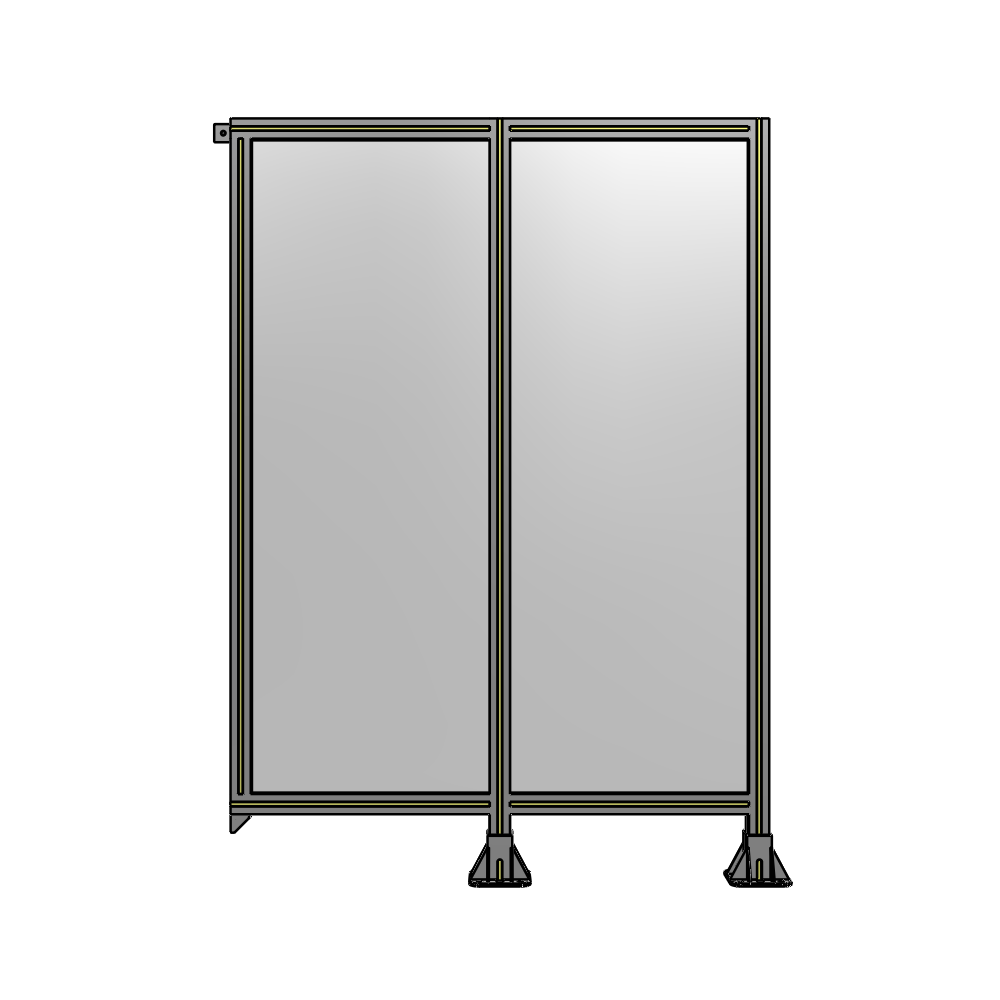 B6-1700-1200-0150-TYPFK GUARDING PANEL 1700MM TALL X 1200MM WIDE 1/4'' POLYCARBONATE