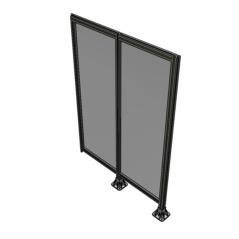 B6-1700-1200-0150-TYPFK GUARDING PANEL 1700MM TALL X 1200MM WIDE 1/4'' POLYCARBONATE