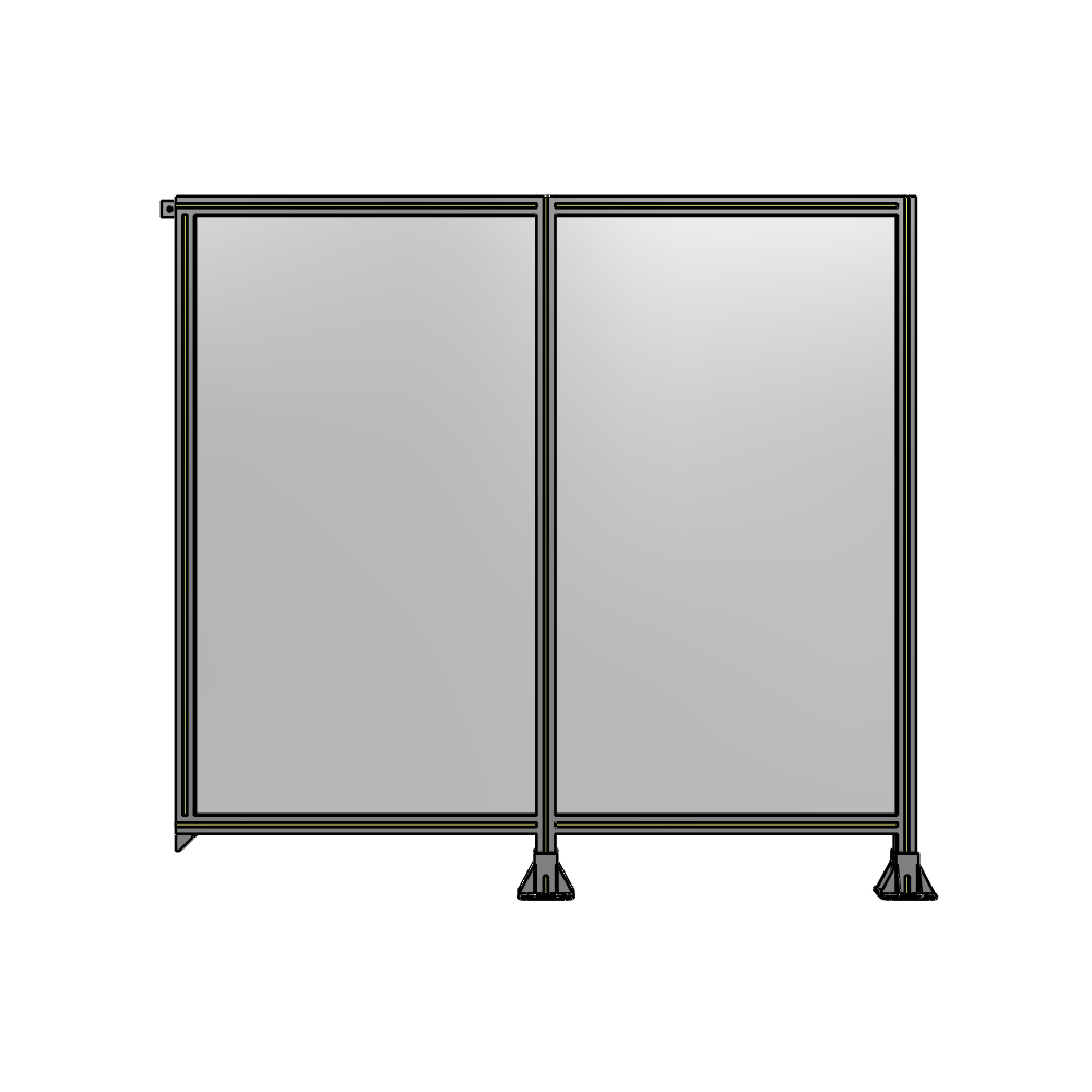 B6-1700-1800-0150-TYPFK GUARDING PANEL 1700MM TALL X 1800MM WIDE 1/4'' POLYCARBONATE