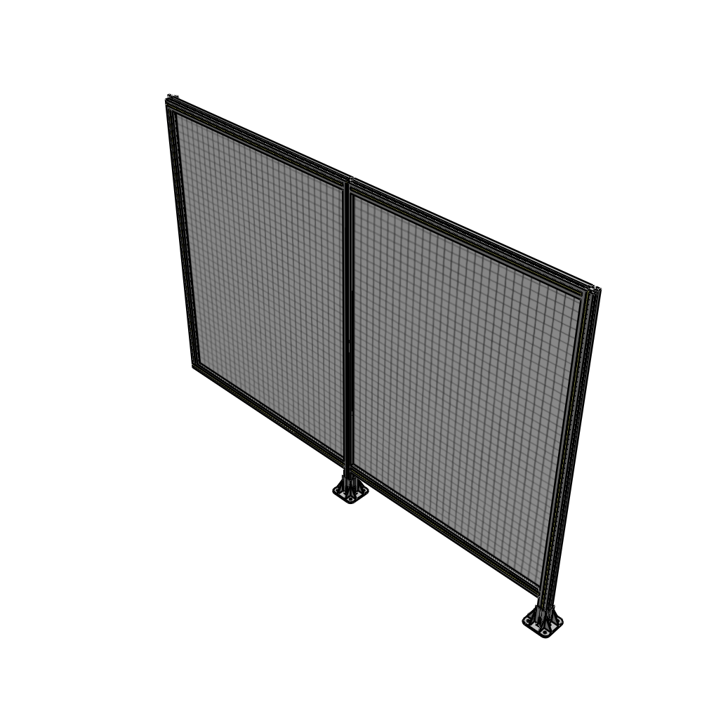 B6-1700-2400-0150-HYMFA GUARDING PANEL 1700MM TALL X 2400MM WIDE 1'' MESH