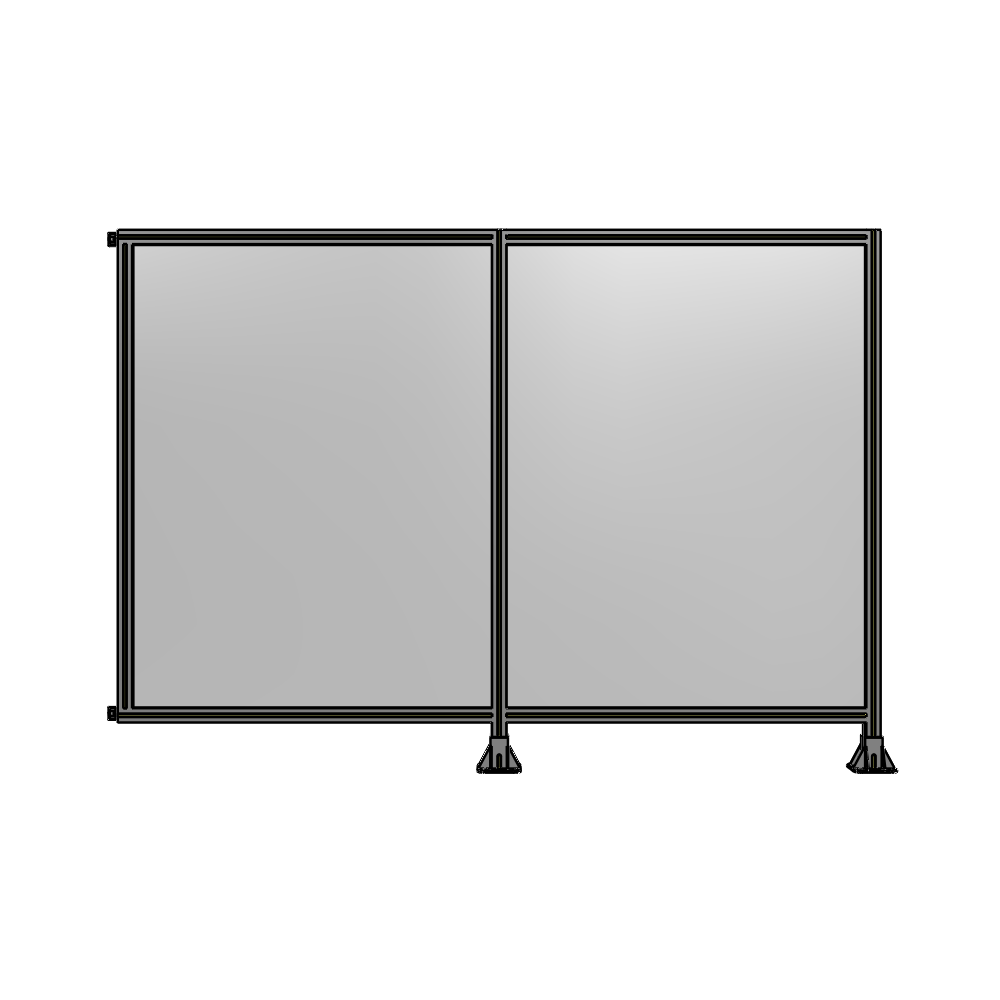 B6-1700-2400-0150-HYPFA GUARDING PANEL 1700MM TALL X 2400MM WIDE 1/4'' POLYCARBONATE
