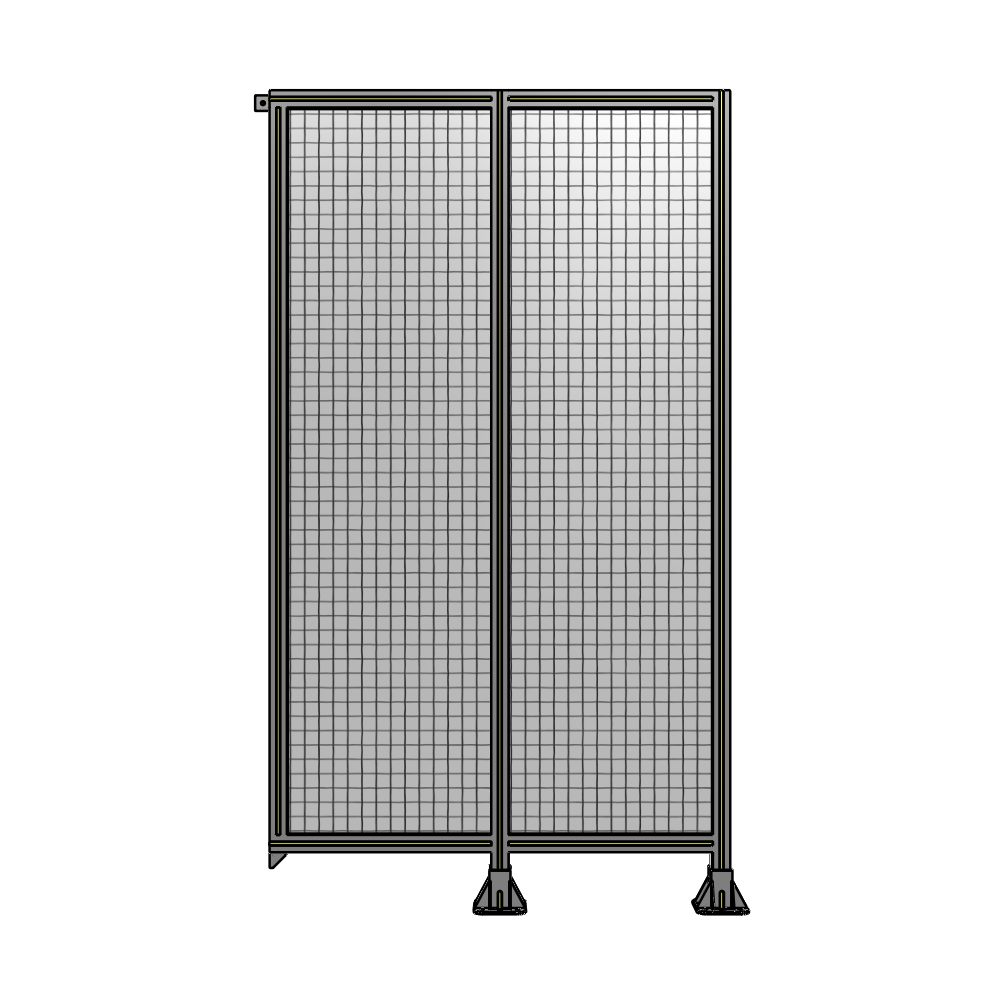 B6-2135-1200-0150-TYMFA GUARDING PANEL 2135MM TALL X 1200MM WIDE 1'' MESH