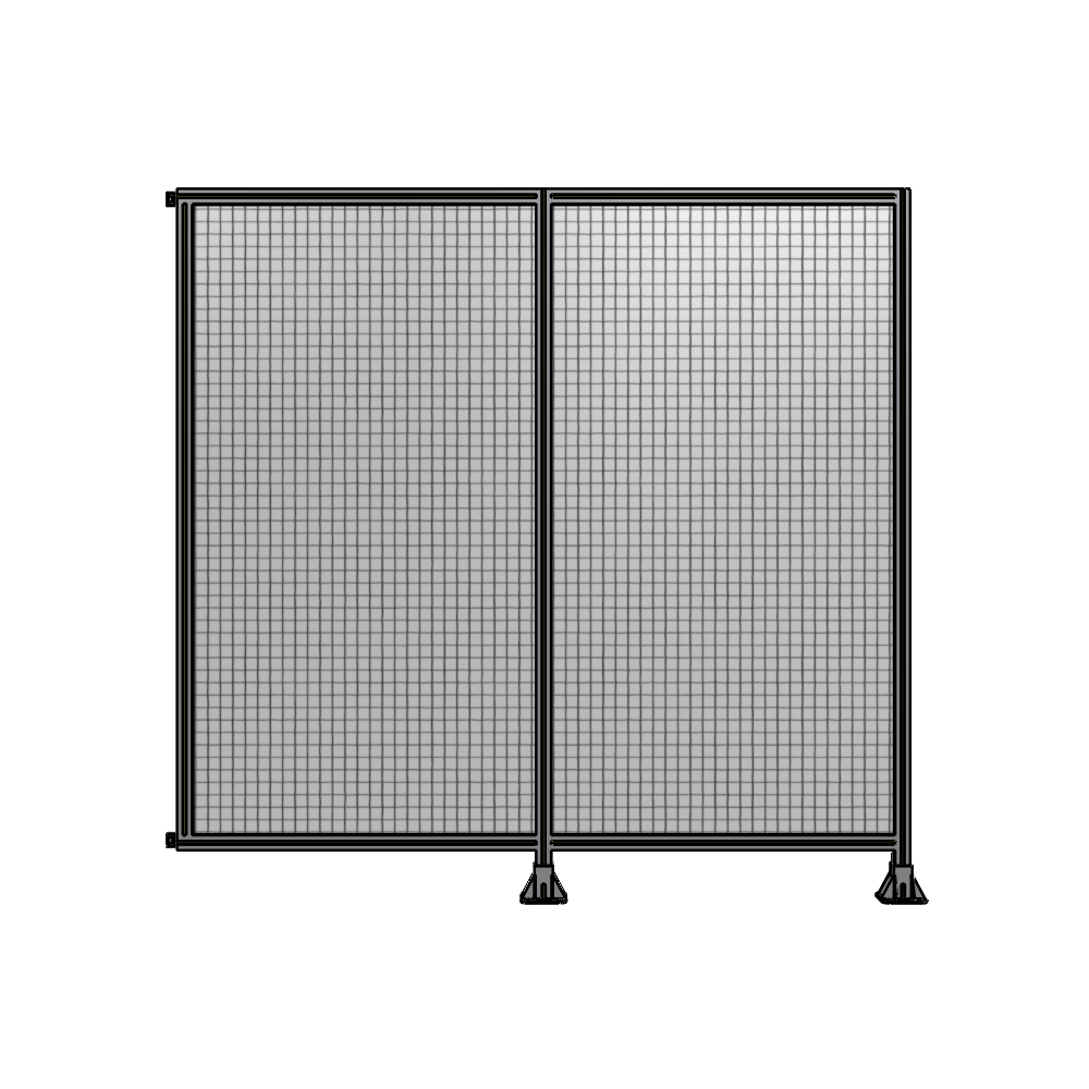 B6-2135-2200-0150-HYMFA GUARDING PANEL 2135MM TALL X  2200MM WIDE 1'' MESH