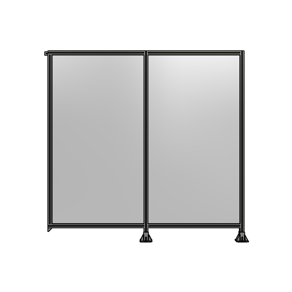B6-2135-2200-0150-TYPFK GUARDING PANEL 2135MM TALL X  2200MM WIDE 1/4'' POLYCARBONATE