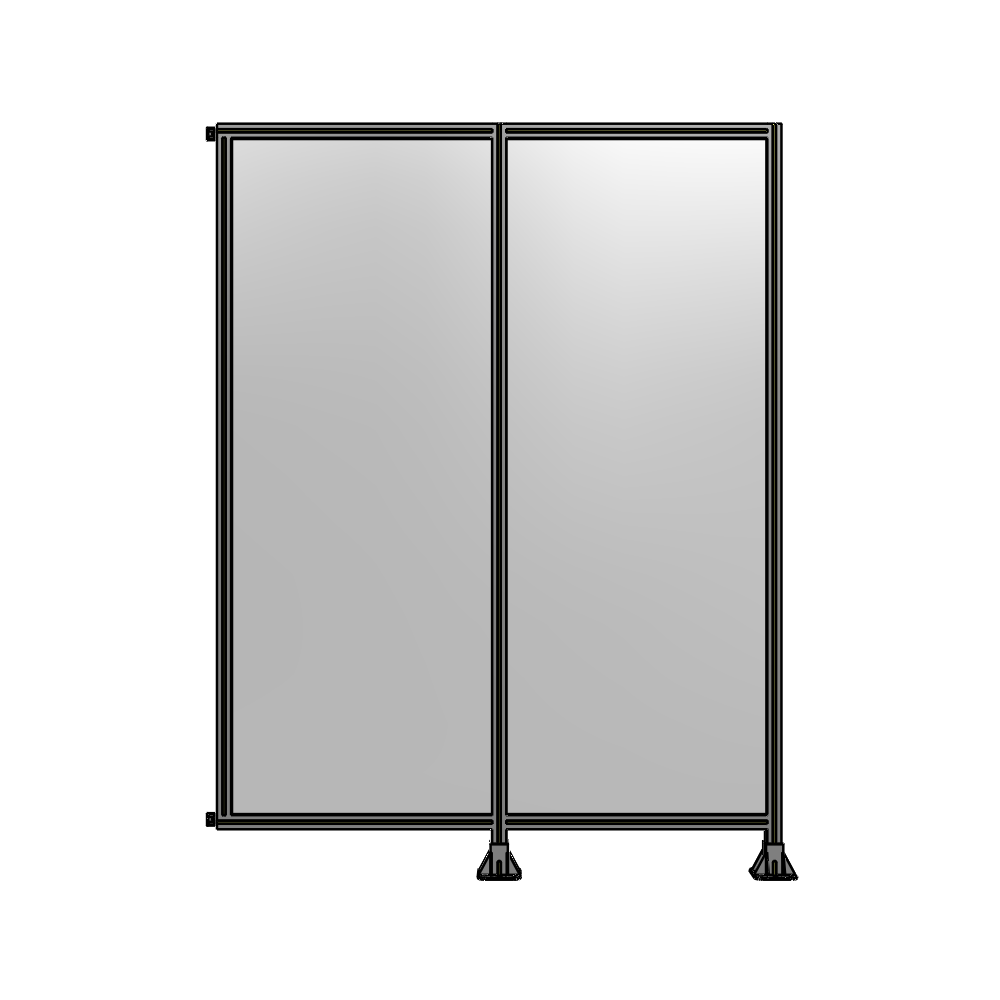 B6-2400-1800-0150-HYPFA GUARDING PANEL 2400MM TALL X 1800MM WIDE 1/4'' POLYCARBONATE