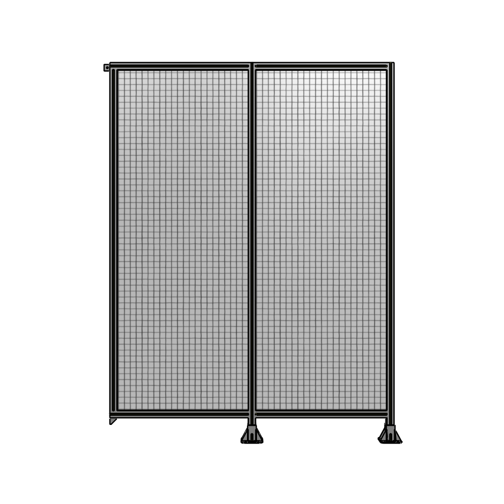 B6-2400-1800-0150-TYMFA GUARDING PANEL 2400MM TALL X 1800MM WIDE 1'' MESH