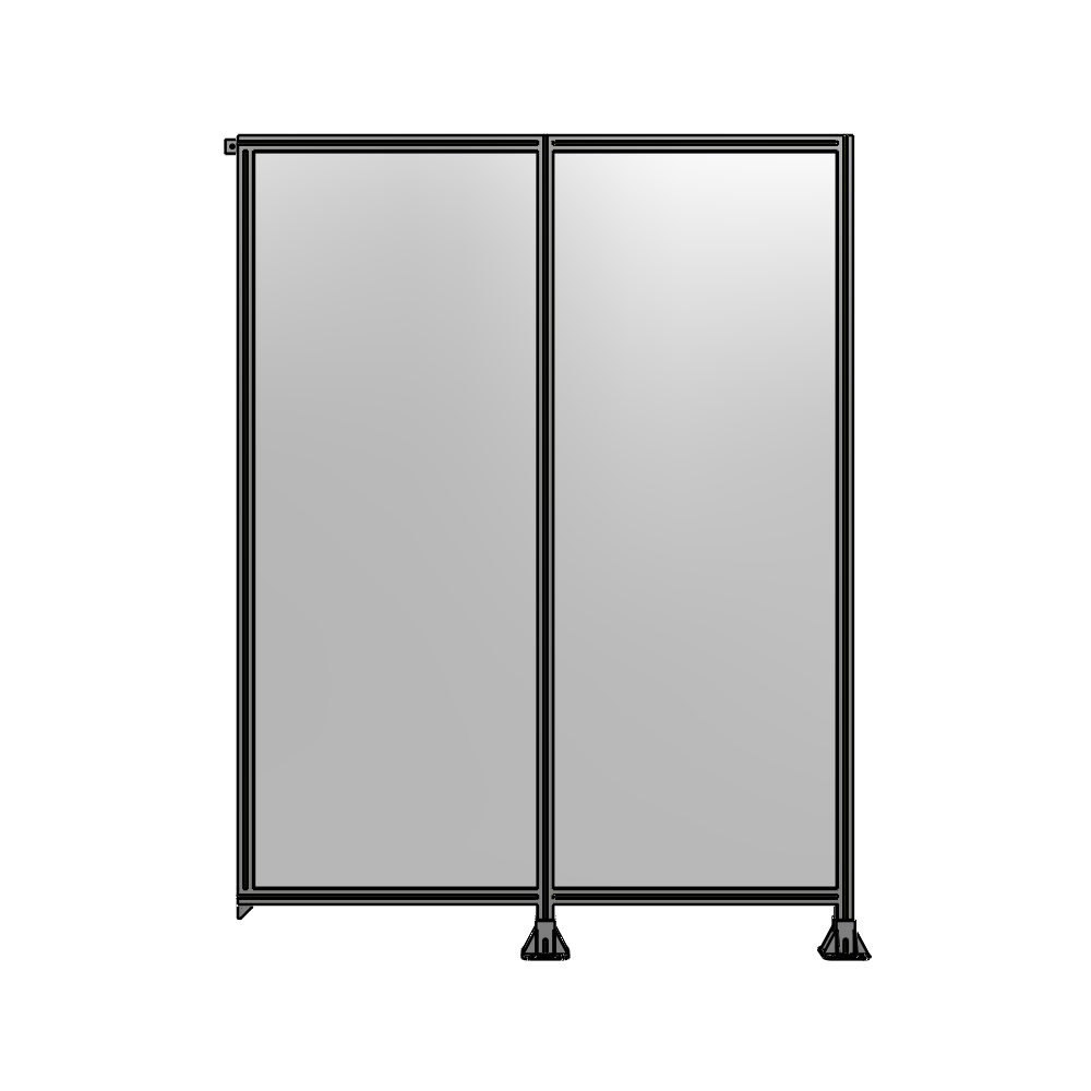 B6-2400-1800-0150-TYPFA GUARDING PANEL 2400MM TALL X 1800MM WIDE 1/4'' POLYCARBONATE