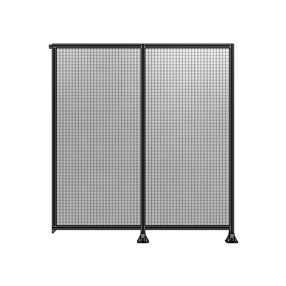 B6-2400-2200-0150-TYMFA GUARDING PANEL 2400MM TALL X 2200MM WIDE 1'' MESH