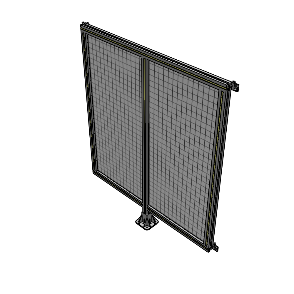 B7-1400-1200-0150-HYMFK GUARDING PANEL 1400MM TALL X 1200MM WIDE 1'' MESH