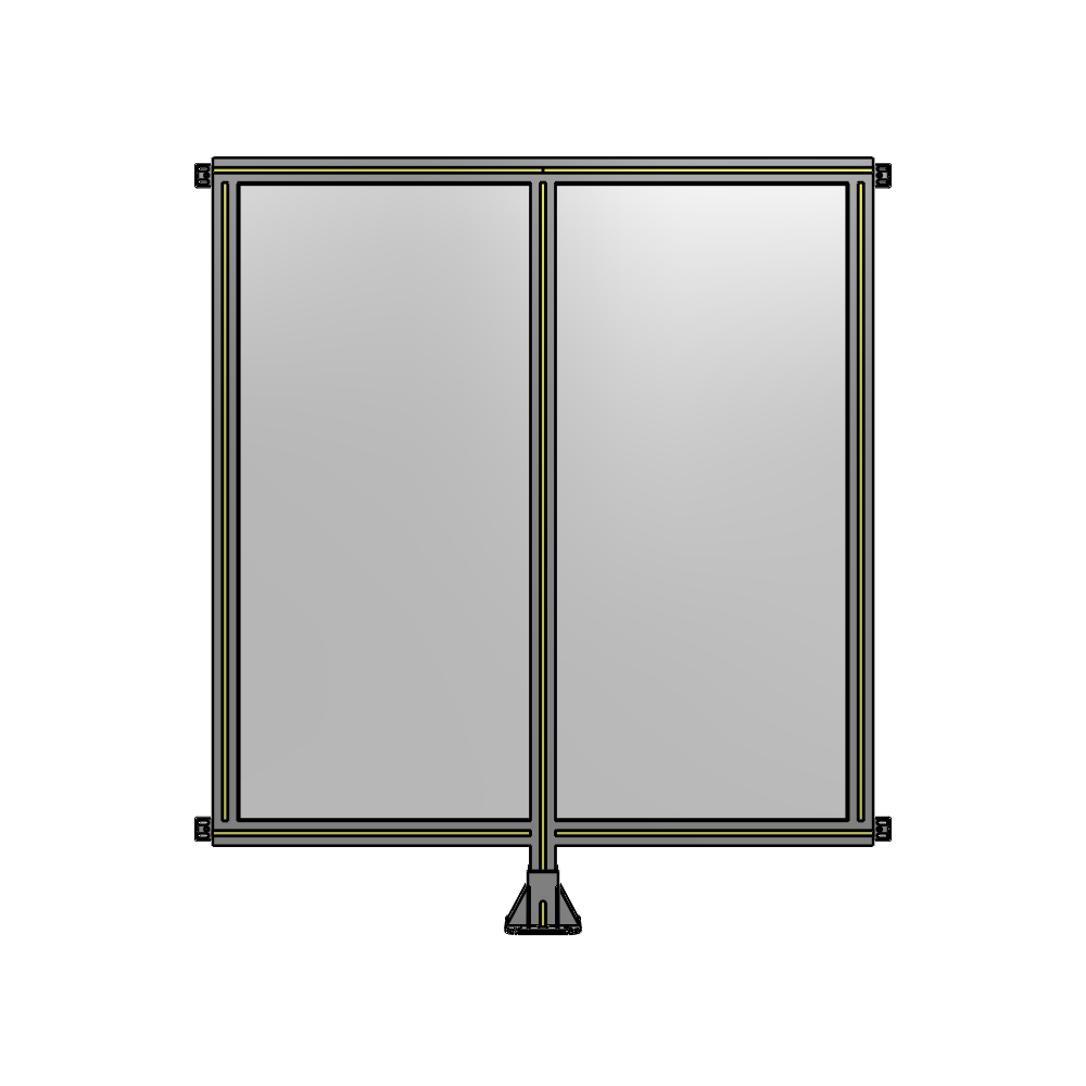 B7-1400-1200-0150-HYPFA GUARDING PANEL 1400MM TALL X 1200MM WIDE 1/4'' POLYCARBONATE