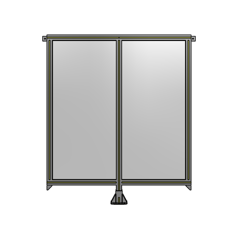 B7-1400-1200-0150-TYPFK GUARDING PANEL 1400MM TALL X 1200MM WIDE 1/4'' POLYCARBONATE