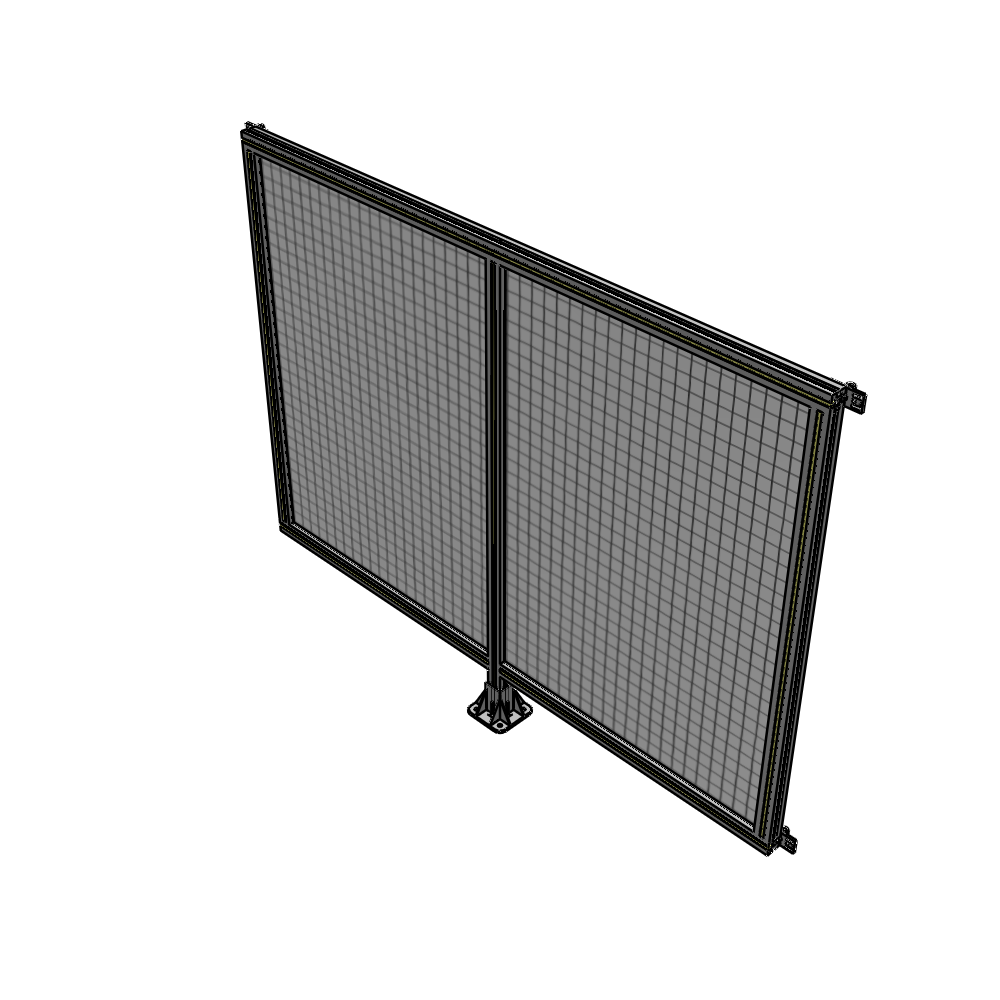B7-1400-1800-0150-HYMFA GUARDING PANEL 1400MM TALL X 1800MM WIDE 1'' MESH
