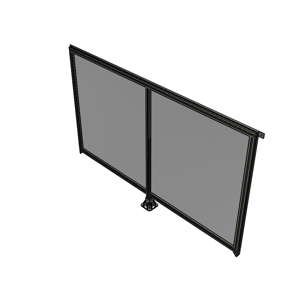 B7-1400-2200-0150-TYPFK GUARDING PANEL 1400MM TALL X 2200MM WIDE 1/4'' POLYCARBONATE