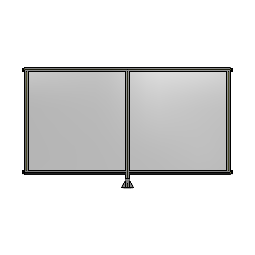 B7-1400-2400-0150-HYPFA GUARDING PANEL 1400MM TALL X 2400MM WIDE 1/4'' POLYCARBONATE