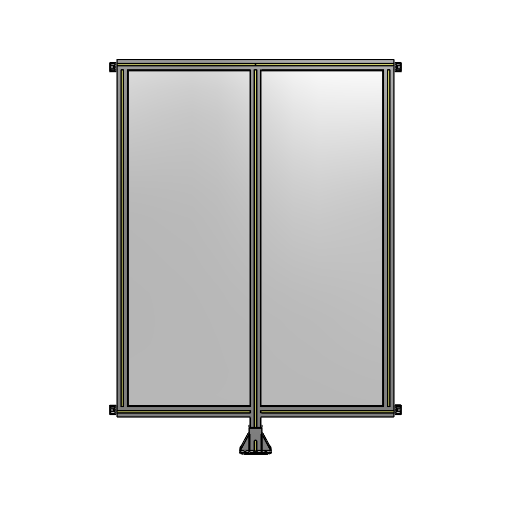 B7-1700-1200-0150-HYPFK GUARDING PANEL 1700MM TALL X 1200MM WIDE 1/4'' POLYCARBONATE