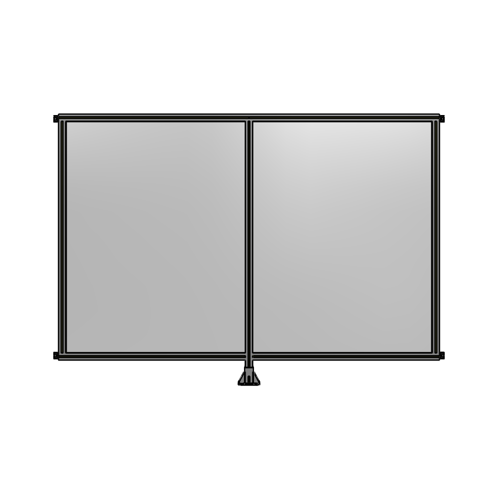 B7-1700-2400-0150-HYPFK GUARDING PANEL 1700MM TALL X 2400MM WIDE 1/4'' POLYCARBONATE