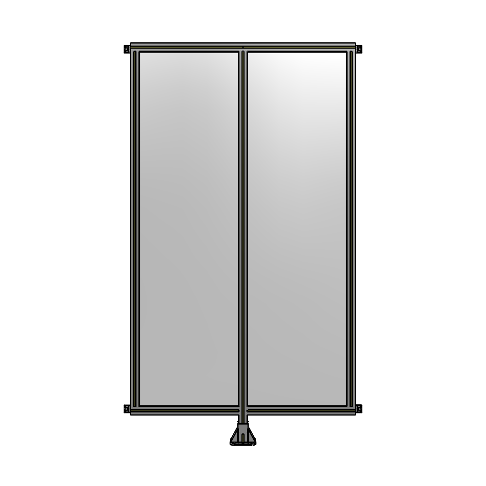 B7-2135-1200-0150-HYPFA GUARDING PANEL 2135MM TALL X 1200MM WIDE 1/4'' POLYCARBONATE