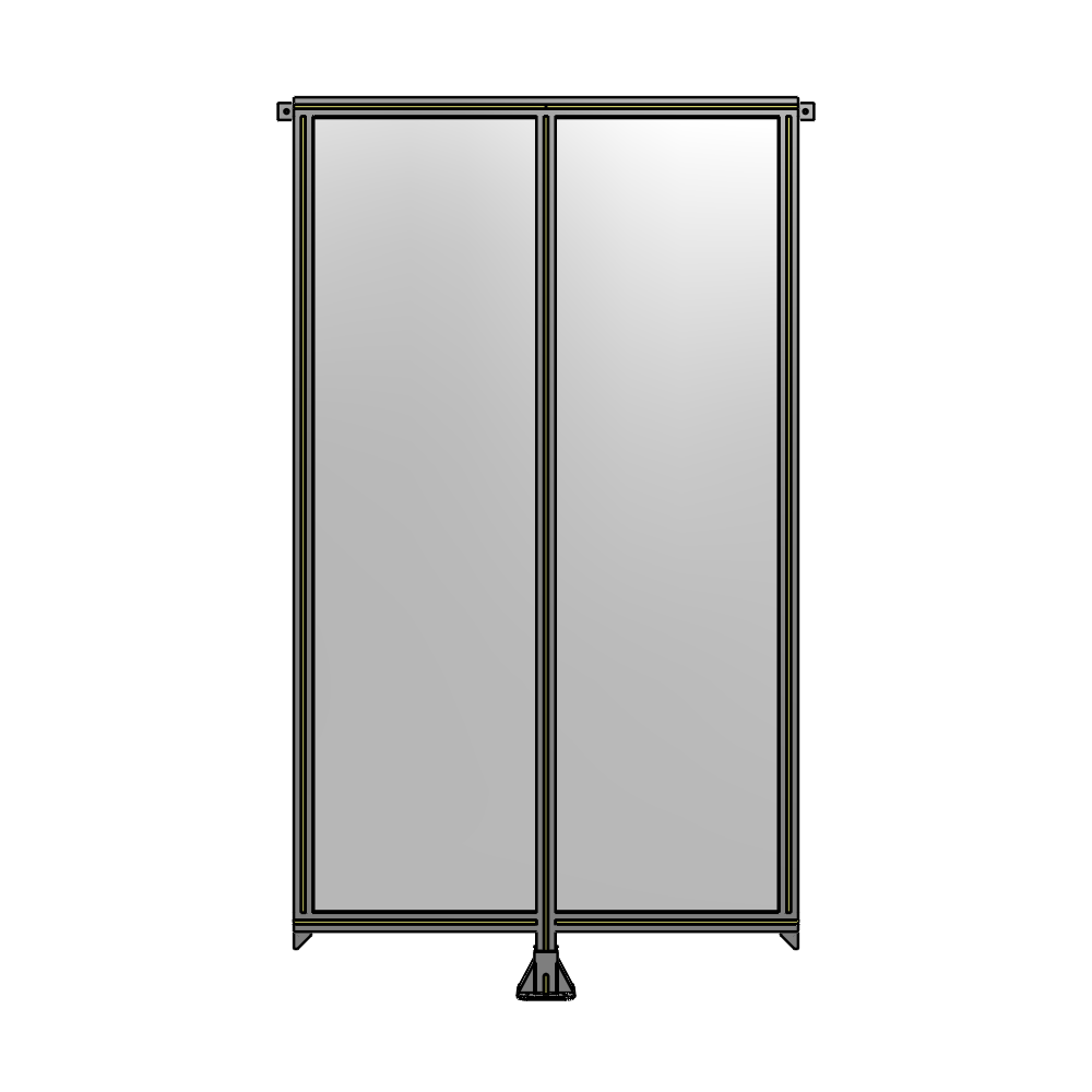 B7-2135-1200-0150-TYPFA GUARDING PANEL 2135MM TALL X 1200MM WIDE 1/4'' POLYCARBONATE