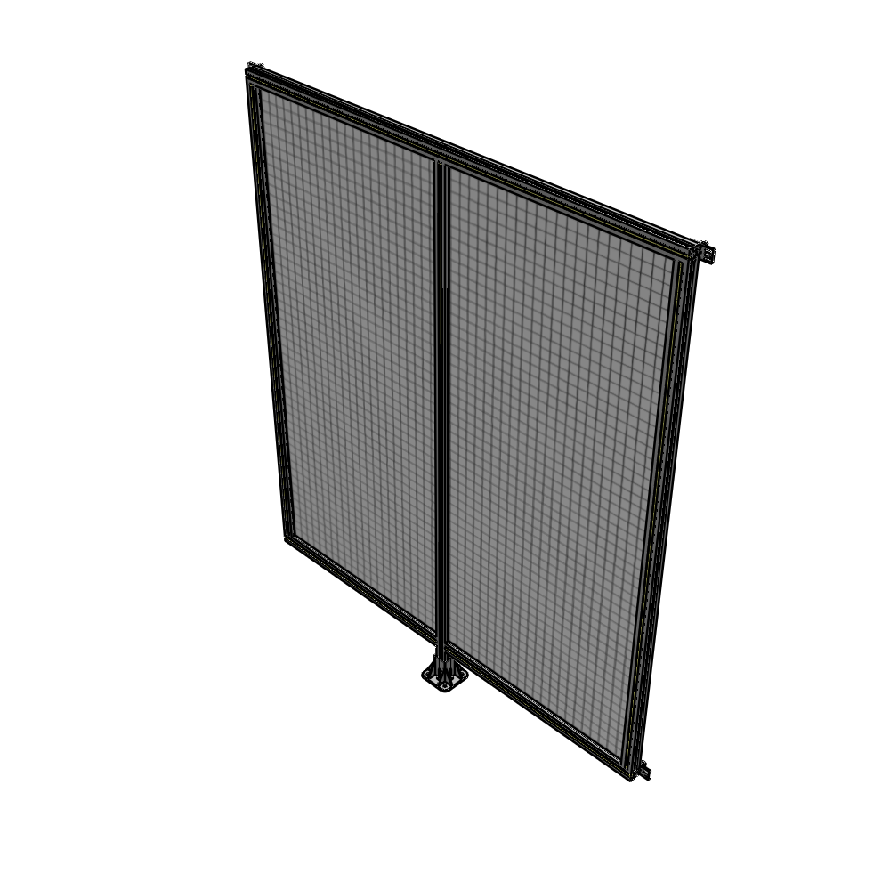 B7-2135-1800-0150-HYMFA GUARDING PANEL 2135MM TALL X 1800MM WIDE 1'' MESH