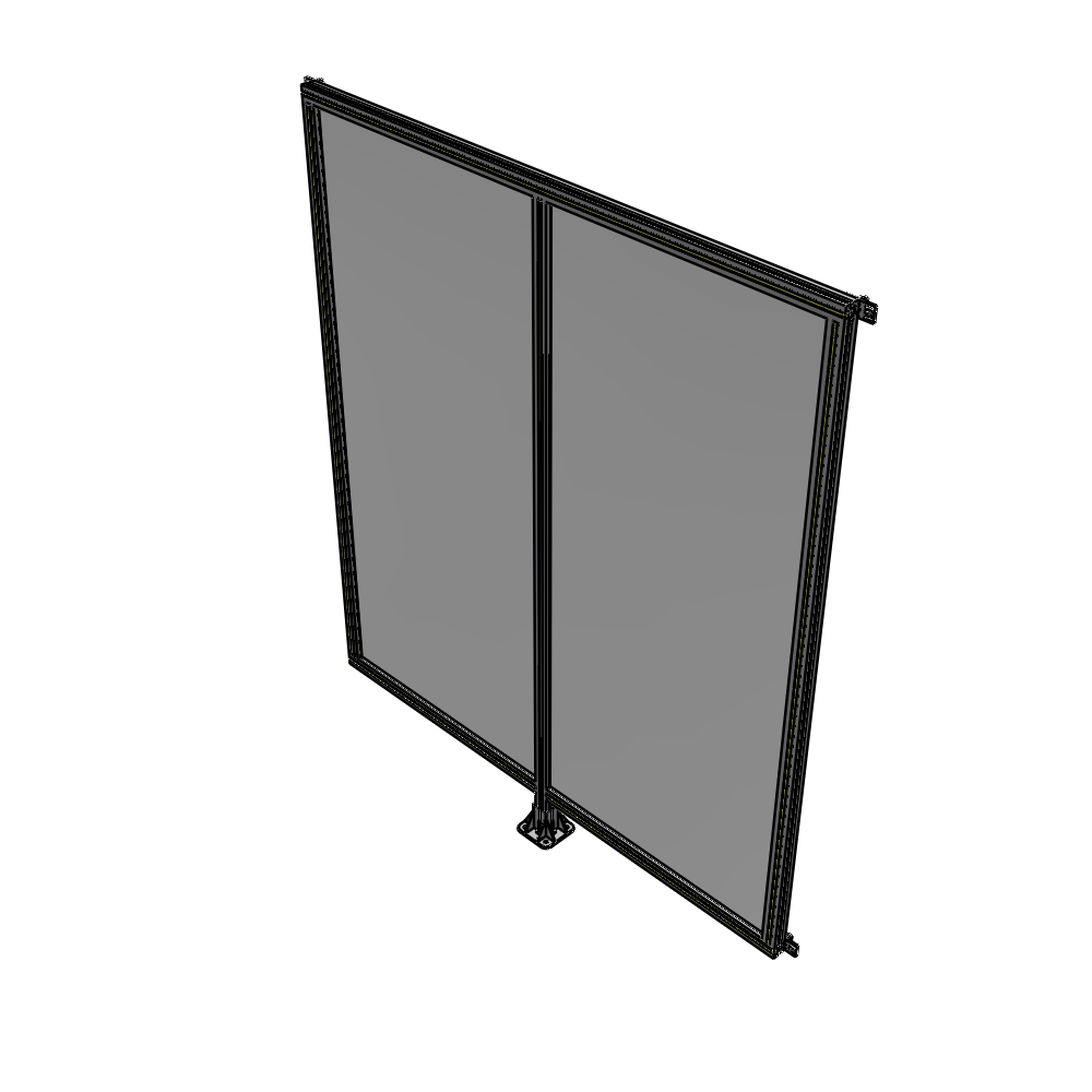 B7-2135-1800-0150-HYPFK GUARDING PANEL 2135MM TALL X 1800MM WIDE 1/4'' POLYCARBONATE