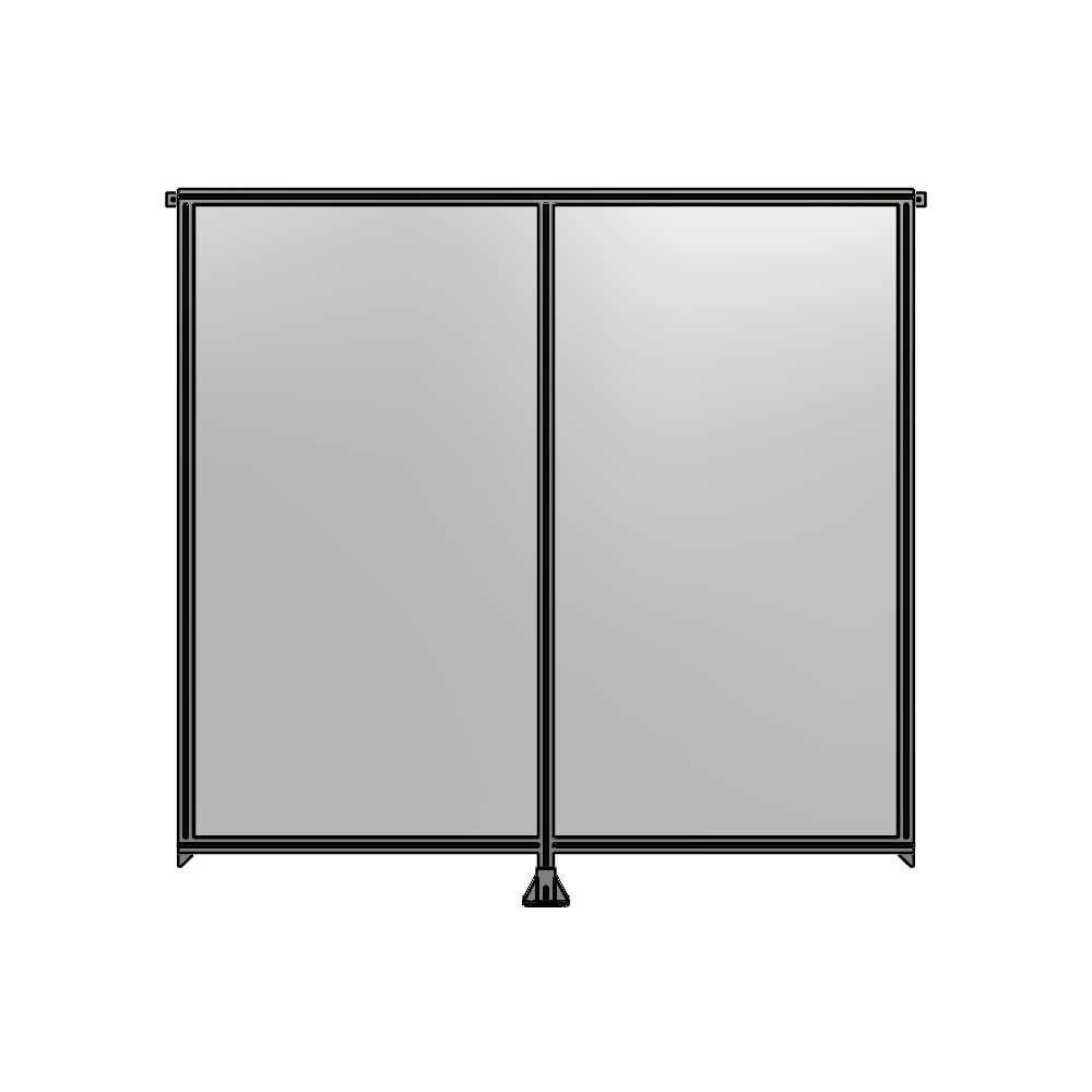 B7-2135-2200-0150-TYPFK GUARDING PANEL 2135MM TALL X 2200MM WIDE 1/4'' POLYCARBONATE
