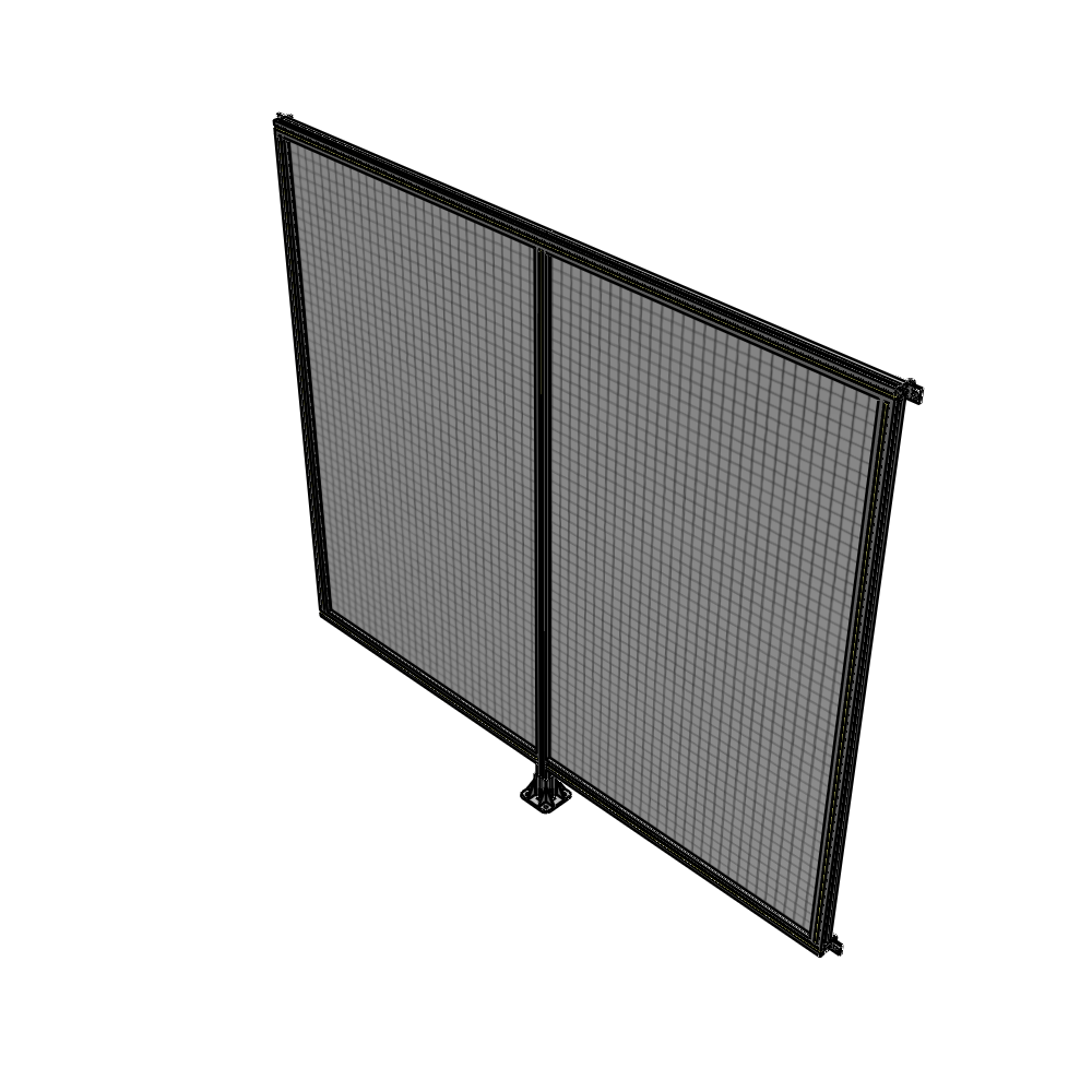 B7-2135-2400-0150-HYMFA GUARDING PANEL 2135MM TALL X 2400MM WIDE 1'' MESH