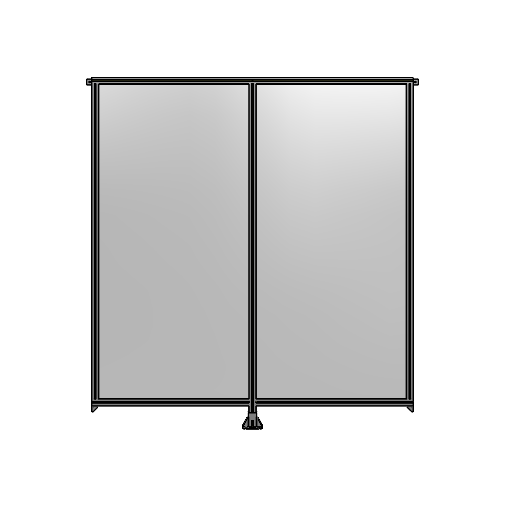 B7-2400-2200-0150-TYPFK GUARDING PANEL 2400MM TALL X 2200MM WIDE 1/4'' POLYCARBONATE