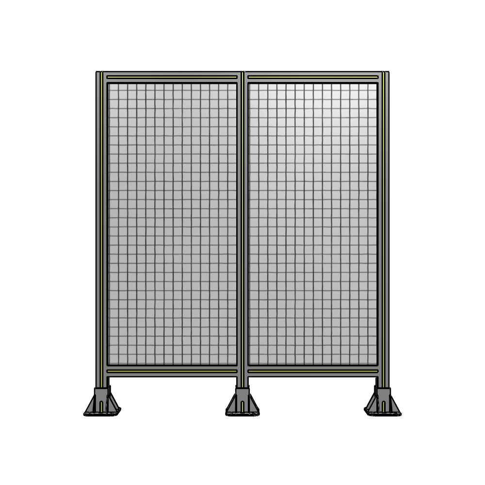 B8-1400-1200-0150-ZYMFK GUARDING PANEL 1400MM TALL X 1200MM WIDE 1'' MESH
