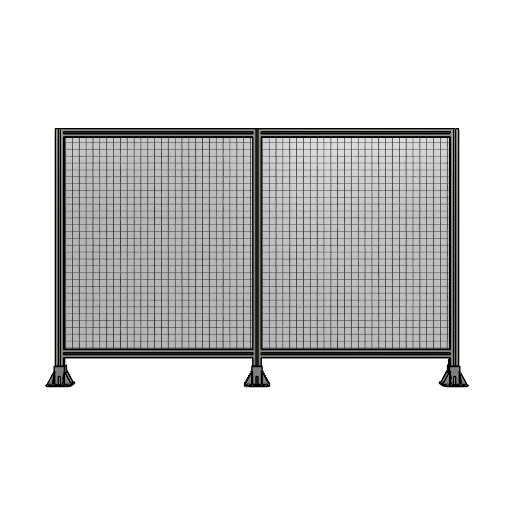B8-1400-2200-0150-ZYMFK GUARDING PANEL 1400MM TALL X 1800MM WIDE 1'' MESH
