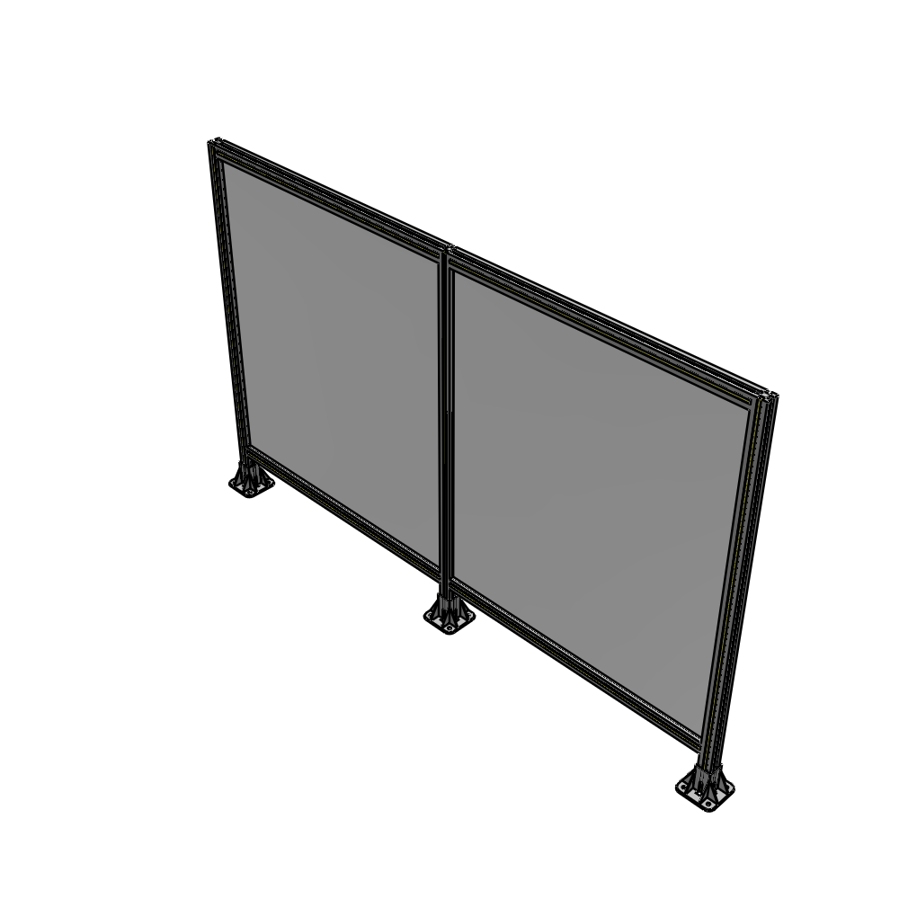 B8-1400-2200-0150-ZYPFK GUARDING PANEL 1400MM TALL X 1800MM WIDE 1/4'' POLYCARBONATE