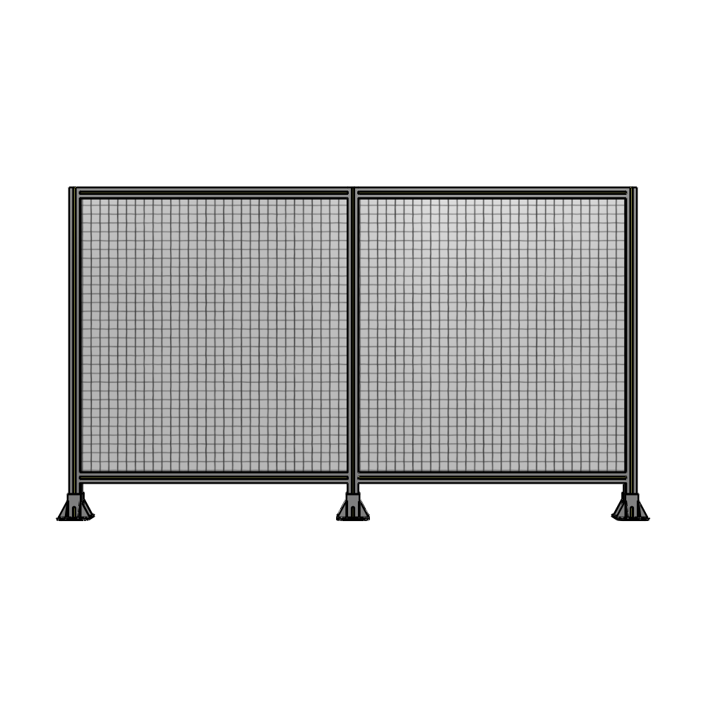 B8-1400-2400-0150-ZYMFK GUARDING PANEL 1400MM TALL X 1800MM WIDE 1'' MESH