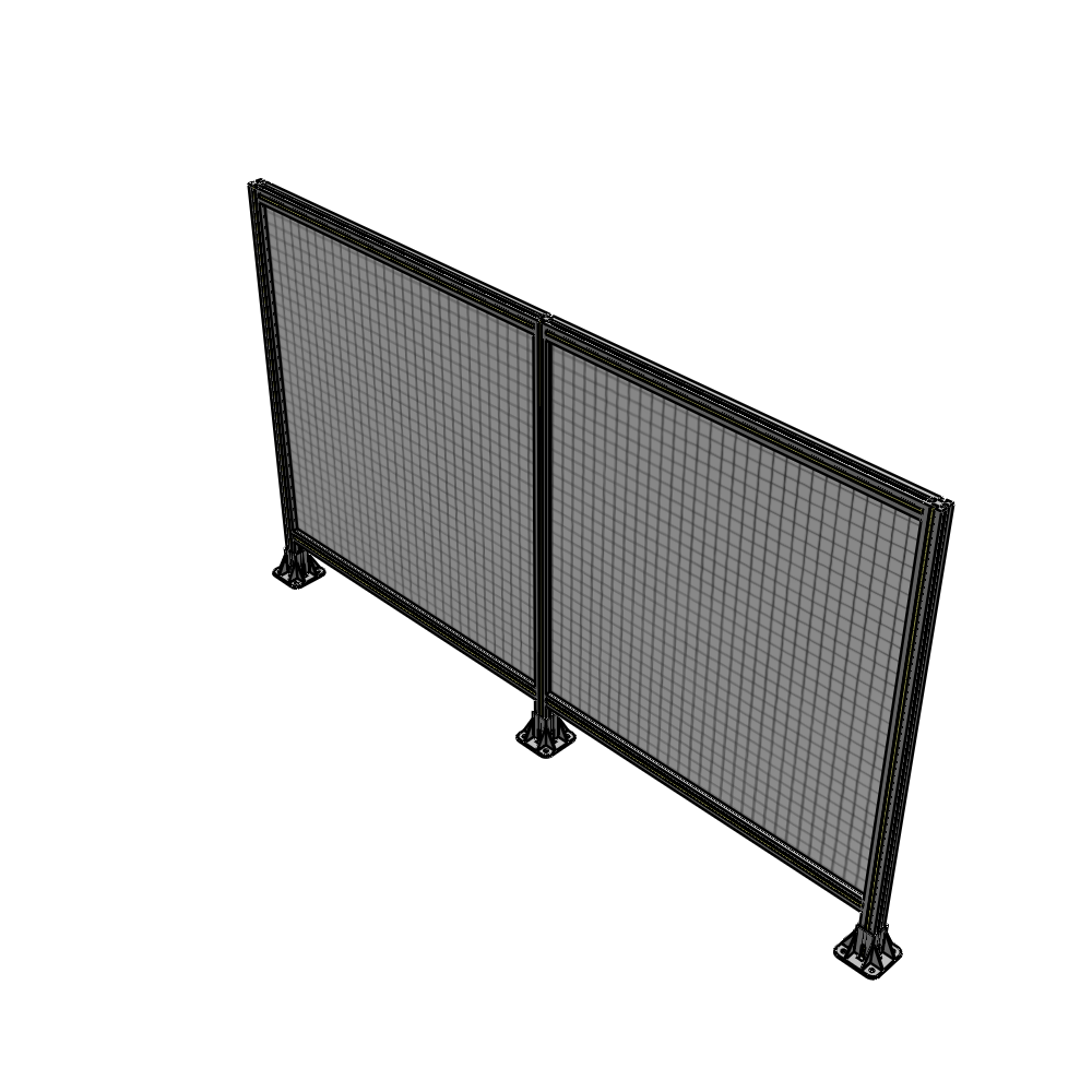 B8-1400-2400-0150-ZYMFK GUARDING PANEL 1400MM TALL X 1800MM WIDE 1'' MESH