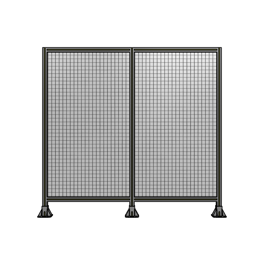 B8-1700-1800-0150-ZYMFA GUARDING PANEL 1700MM TALL X 1800MM WIDE 1'' MESH