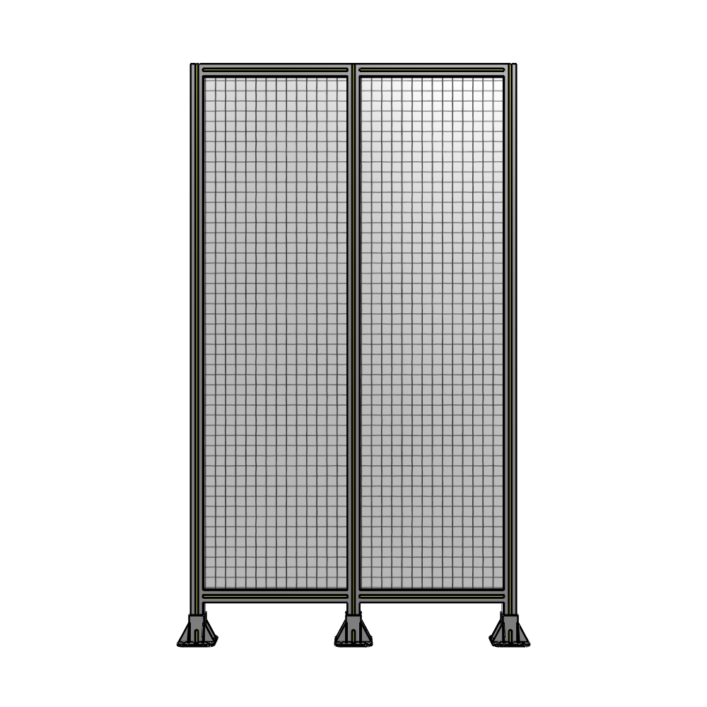 B8-2135-1200-0150-ZYMFK GUARDING PANEL 2135MM TALL X 1200MM WIDE 1'' MESH