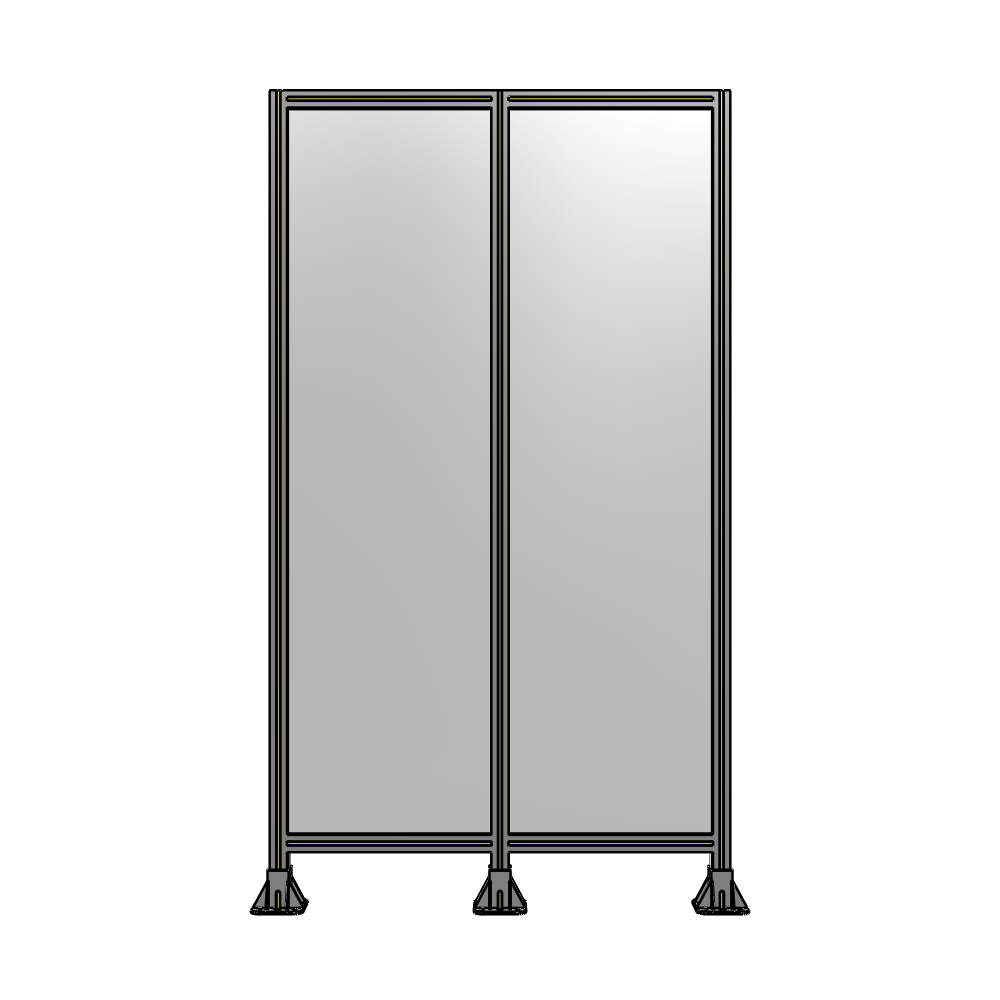 B8-2135-1200-0150-ZYPFA GUARDING PANEL 2135MM TALL X 1200MM WIDE 1/4'' POLYCARBONATE