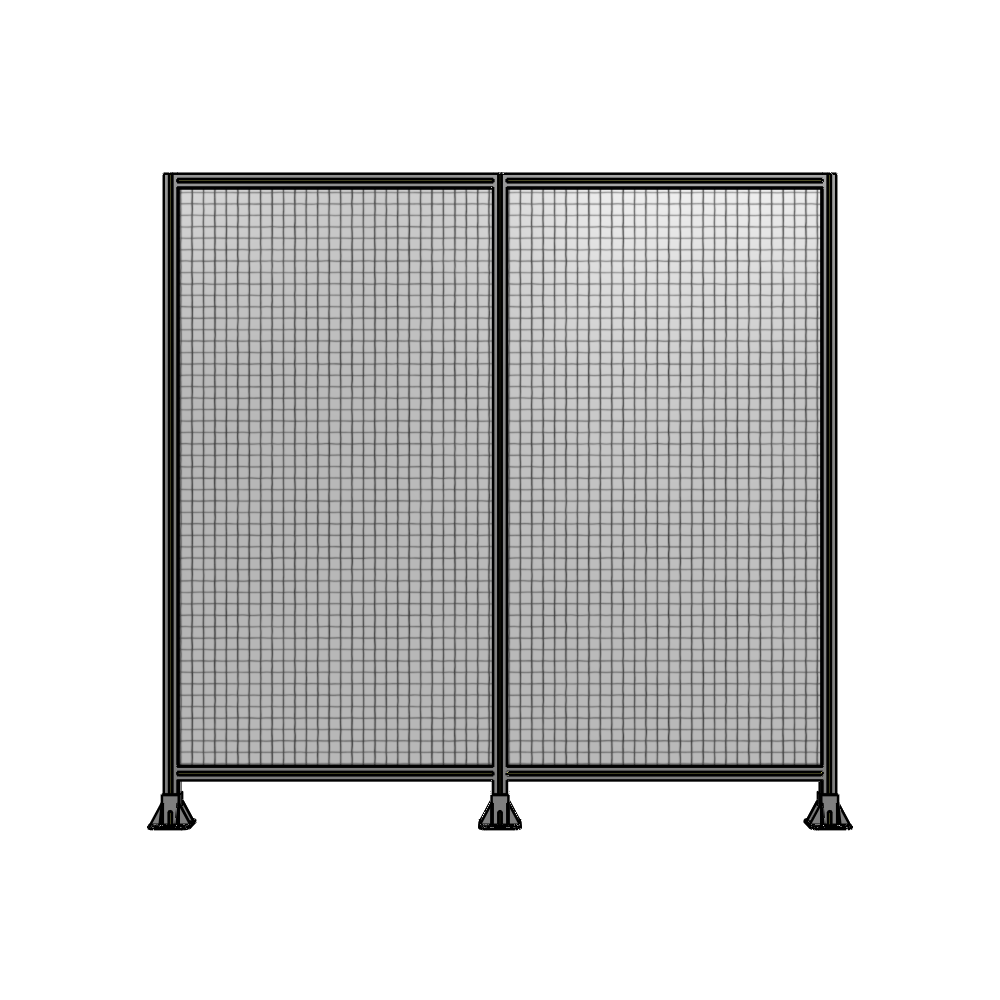 B8-2135-2200-0150-ZYMFK GUARDING PANEL 2135MM TALL X 2200MM WIDE 1'' MESH