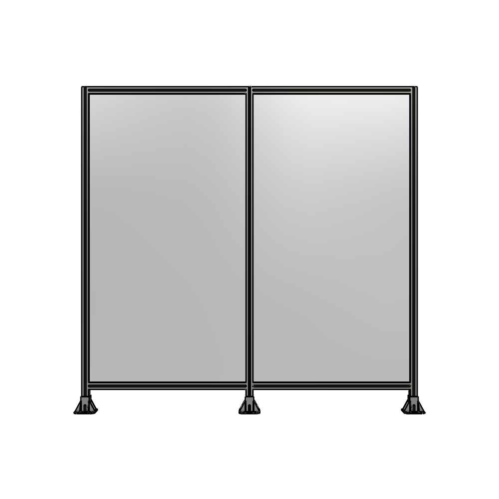 B8-2135-2200-0150-ZYPFA GUARDING PANEL 2135MM TALL X 2200MM WIDE 1/4'' POLYCARBONATE