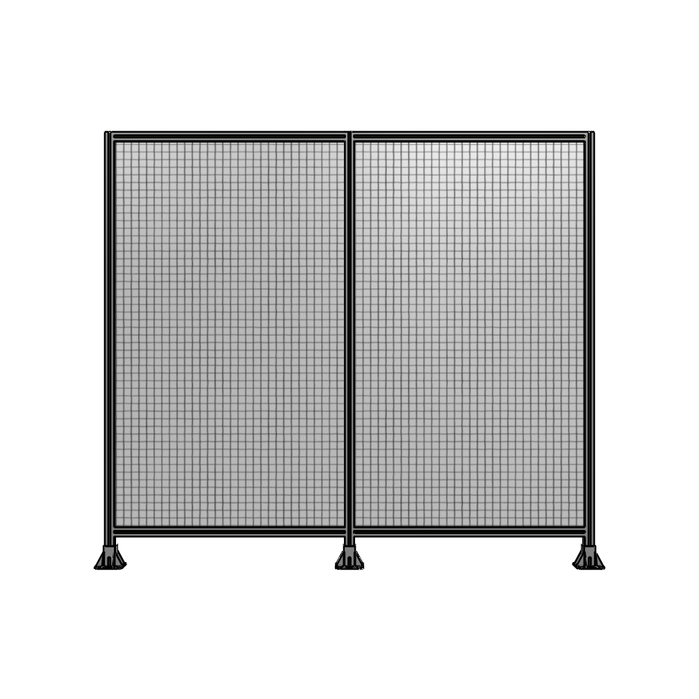 B8-2135-2400-0150-ZYMFA GUARDING PANEL 2135MM TALL X 2400MM WIDE 1'' MESH